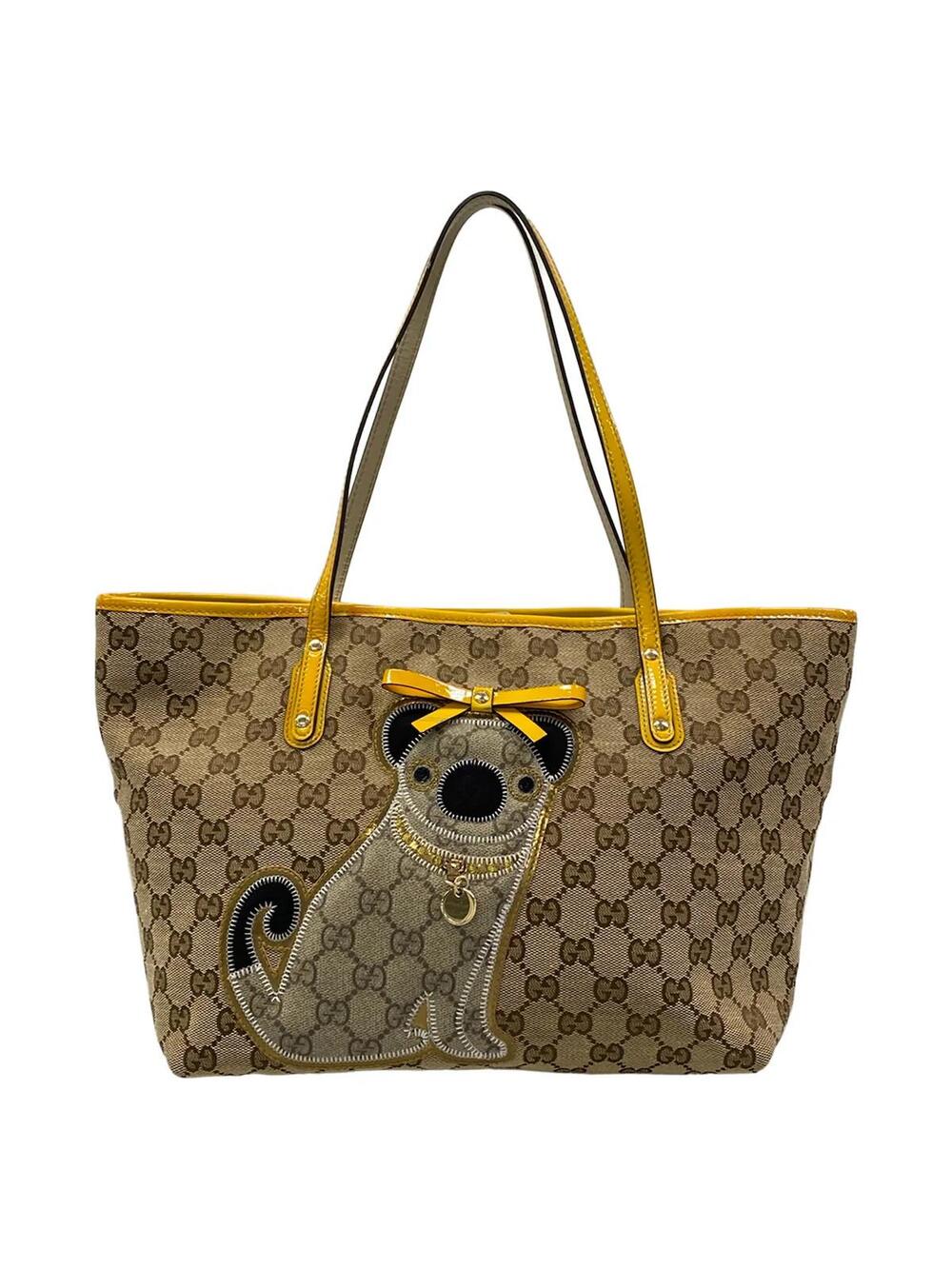 Gucci Guccioli Oliver Beige Dark Brown #373566G88B